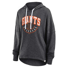 Heather Charcoal San Francisco Giants Fanatics Women's Luxe Pullover Hoodie
