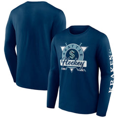 NHL Seattle Kraken Fanatics Rinkside Long Sleeve T-Shirt