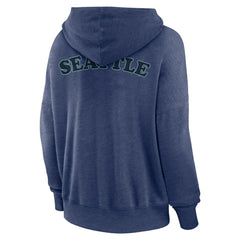 NHL Seattle Kraken Fanatics Women's Breakout Lace-Up Pullover Hoodie