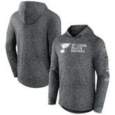 NHL St. Louis Blues Fanatics Stacked Long Sleeve Hoodie T-Shirt