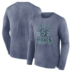 NHL Seattle Kraken Fanatics Keep The Zone Long Sleeve T-Shirt