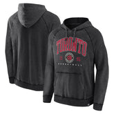 Fanatics Toronto Raptors Foul Trouble Snow Wash Raglan Pullover Hoodie