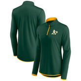 Green Athletics Fanatics Women's Corner Quarter-Zip Top