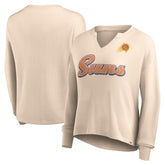 Fanatics Phoenix Suns Women's Go For It Long Sleeve Notch Neck T-Shirt