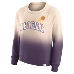 Fanatics Phoenix Suns Women's Lounge Arch Raglan Pullover Sweatshirt