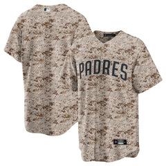 Camo San Diego Padres Nike USMC Alternate Replica Team Jersey