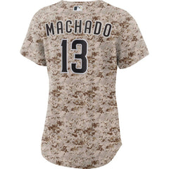 Camo Manny Machado San Diego Padres Nike Women's USMC Alternate Replica Player Jersey
