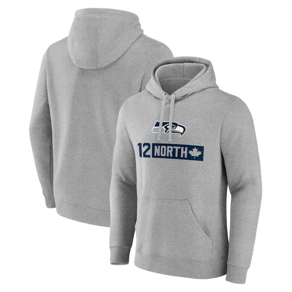 12 North Pullover Hoodie - Seattle Seahawks Hoodies