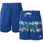 Royal Chicago Cubs G-III Sports by Carl Banks Breeze Volley Swim Shorts