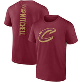 Donovan Mitchell Cleveland Cavaliers Playmaker Team Name & Number T-Shirt sale