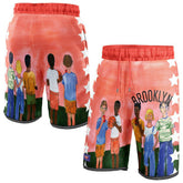 Fanatics Brooklyn Nets NBA & KidSuper Studios Unisex Hometown Shorts