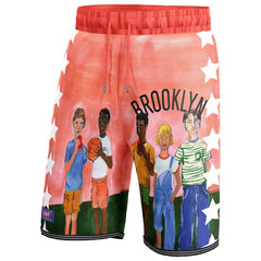 Fanatics Brooklyn Nets NBA & KidSuper Studios Unisex Hometown Shorts