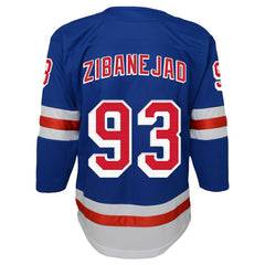 NHL Mika Zibanejad New York Rangers Youth Home Premier Player Jersey