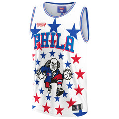 Fanatics Philadelphia 76ers NBA & KidSuper Studios Unisex Hometown Jersey