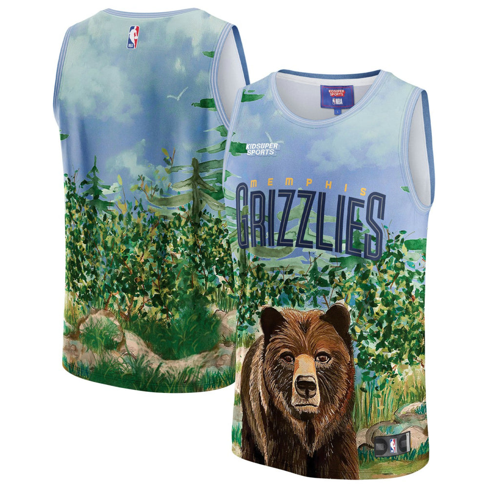 Fanatics Memphis Grizzlies NBA & KidSuper Studios Unisex Hometown Jersey