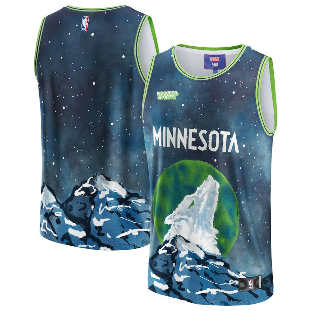 Fanatics Minnesota Timberwolves NBA & KidSuper Studios Unisex Hometown Jersey