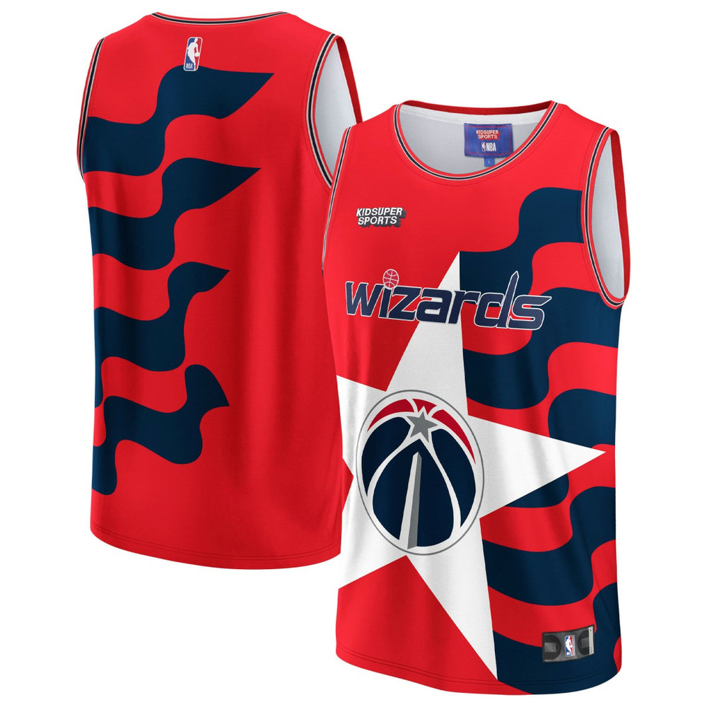 Fanatics Washington Wizards NBA & KidSuper Studios Unisex Hometown Jersey