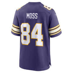 Randy Moss Classic Retired Player Game Jersey - Minnesota Vikings Jerseys