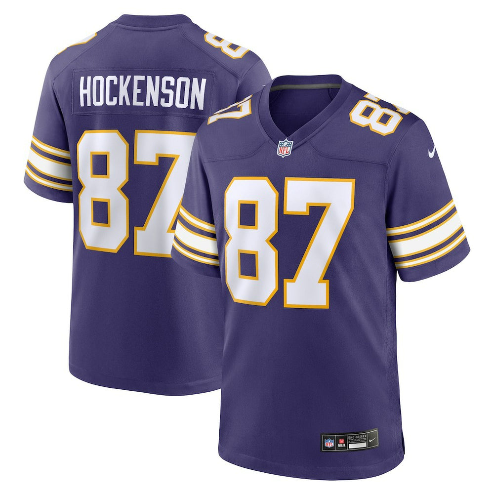 T.J. Hockenson Classic Player Game Jersey - Minnesota Vikings Jerseys