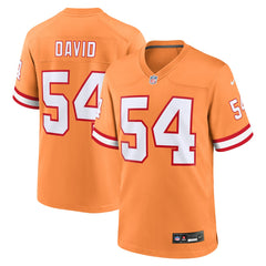 Lavonte David Throwback Game Jersey - Tampa Bay Buccaneers Jerseys