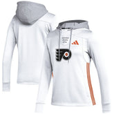NHL Philadelphia Flyers adidas Women's Refresh Skate Lace AEROREADY Pullover Hoodie