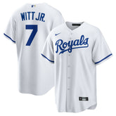 White Bobby Witt Jr. Kansas City Royals Nike Home Replica Player Jersey