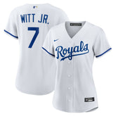 White Bobby Witt Jr. Kansas City Royals Nike Women's Home Replica Player Jersey