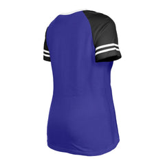 Women's Raglan Lace-Up T-Shirt - Baltimore Ravens T-shirts