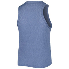 Navy Boston Red Sox Soft as a Grape Women's Plus Size High Neck Tri-Blend Tank Top