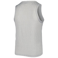 Gray Pittsburgh Pirates Soft as a Grape Women's Plus Size High Neck Tri-Blend Tank Top
