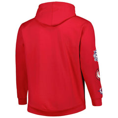 Red St. Louis Cardinals Big & Tall Fleece Pullover Hoodie