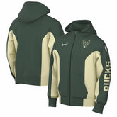 Nike Milwaukee Bucks 2023/24 Authentic Showtime Full-Zip Hoodie