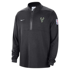 Nike Milwaukee Bucks Authentic Performance Half-Zip Jacket