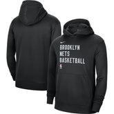 Nike Brooklyn Nets Unisex 2023/24 Performance Spotlight On-Court Practice Pullover Hoodie