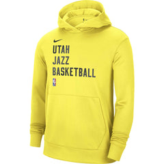 Nike Utah Jazz Unisex 2023/24 Performance Spotlight On-Court Practice Pullover Hoodie