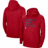 Nike Washington Wizards Unisex 2023/24 Performance Spotlight On-Court Practice Pullover Hoodie