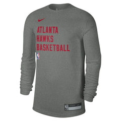Nike Atlanta Hawks Unisex 2023/24 Legend On-Court Practice Performance Long Sleeve T-Shirt