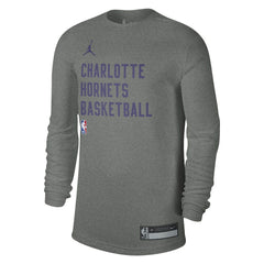 Charlotte Hornets Jordan Brand Unisex 2023/24 Legend On-Court Practice Long Sleeve T-Shirt