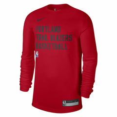 Nike Portland Trail Blazers Unisex 2023/24 Legend On-Court Practice Long Sleeve T-Shirt