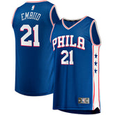 Fanatics Joel Embiid Philadelphia 76ers Big & Tall Fast Break Player Jersey