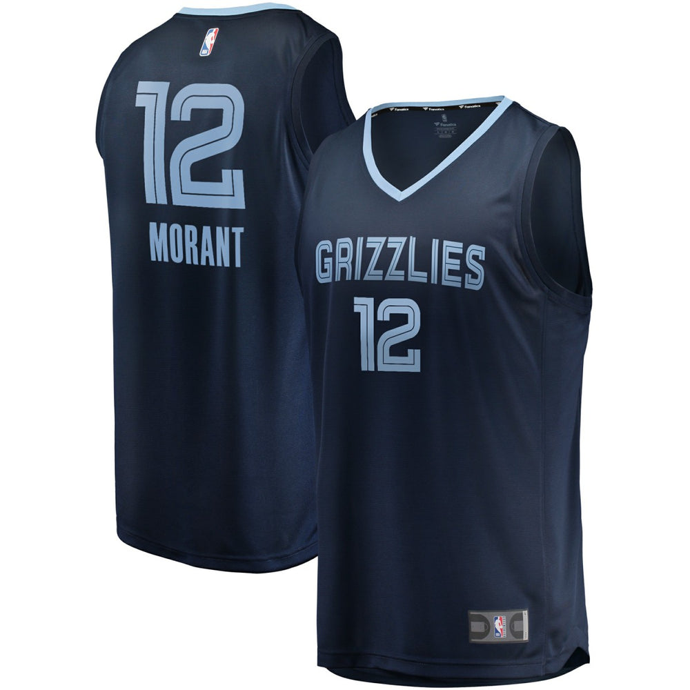 Fanatics Ja Morant Memphis Grizzlies Big & Tall Fast Break Player Jersey