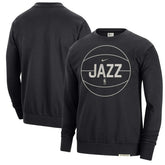 Nike Utah Jazz 2023/24 Authentic Standard Issue Travel Performance Pullover Sweatshirt