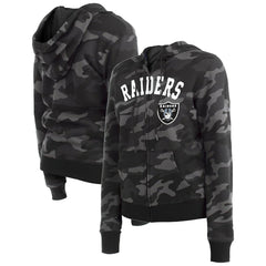 Women's Camo Full-Zip Hoodie - Las Vegas Raiders Hoodies