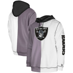 Third Down Split Raglan Pullover Hoodie - Las Vegas Raiders Hoodies