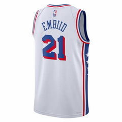Nike Joel Embiid Philadelphia 76ers Unisex Swingman Jersey