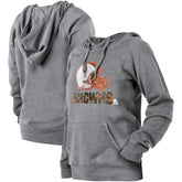 Women's Floral Raglan Pullover Hoodie - Cleveland Browns Hoodies