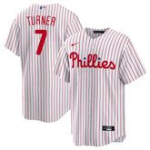 White Trea Turner Philadelphia Phillies Nike Home Replica Player Jersey
