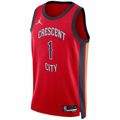 Zion Williamson New Orleans Pelicans Jordan Brand Unisex Swingman Jersey