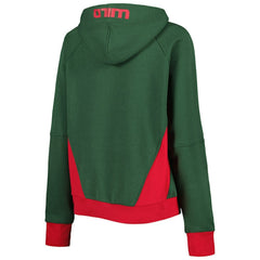 NHL Minnesota Wild Starter Women's Wishbone Half-Zip Hoodie