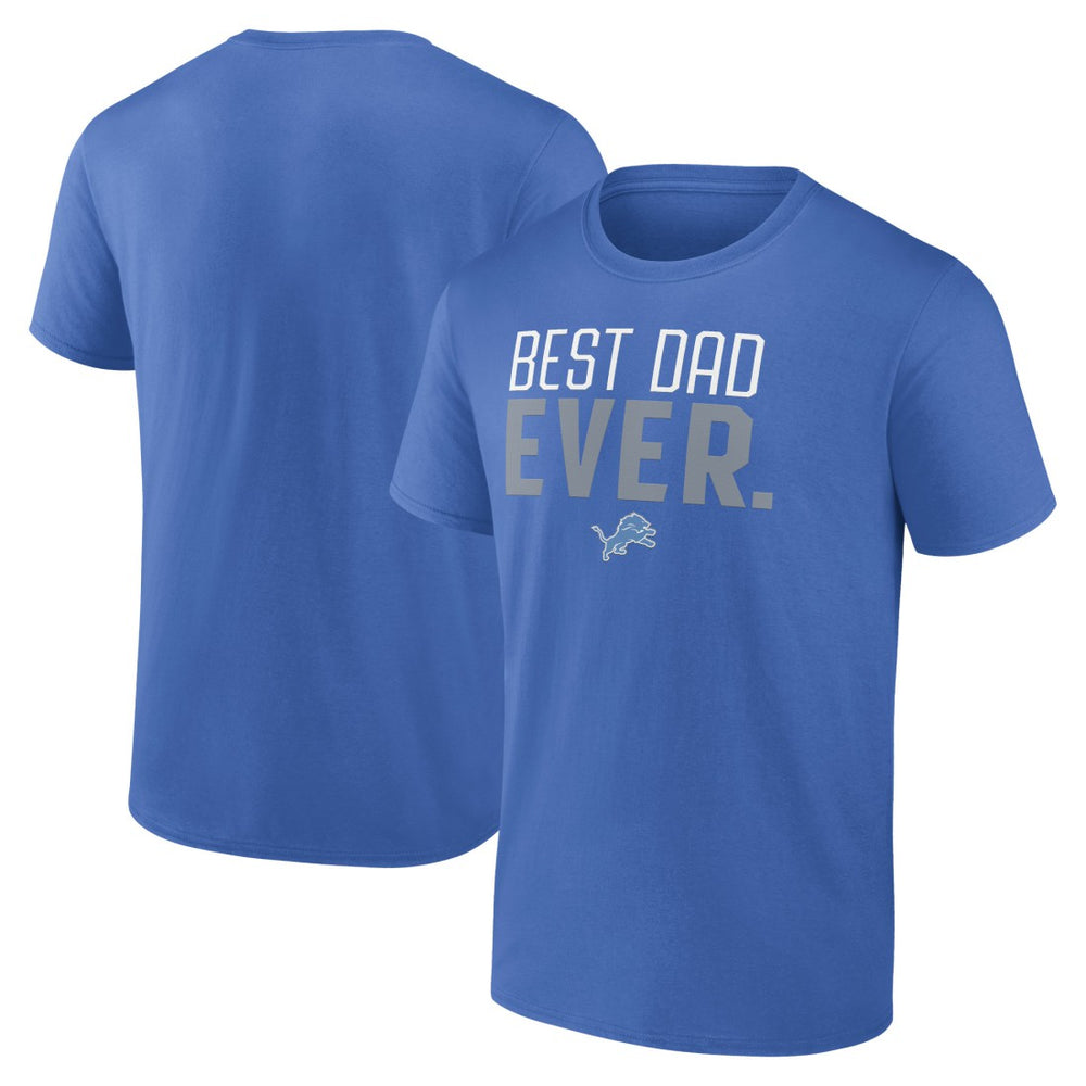 Best Dad Ever Team T-Shirt - Detroit Lions T-shirts